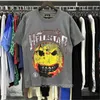 Hellstar mens camisetas homens designer camiseta luxo branco preto cinza verão gráfico streetwear impressão projetos de grandes dimensões tee tops mulheres na moda hip hop rap t-shirts