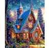 Magical Fairy Tale Cottage: 5D Diamond Painting Kit, Enchanted Garden Full Drill Craft for Fantasy Home Decor & Gifting