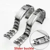 Cinturini per orologi in acciaio inossidabile argento lucido spazzolato da 20 mm per cinturino per sottomarino RX Sub-mariner Bracciale1305Z