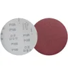 Red sand backing velvet sandpaper self-adhesive 4 5 7 inches Abrasive Sheets