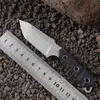 Camping Hunting Knives Mini Military Tactical Knife for Men Outdoor Bushcraft Survival Self-Defense Knife With Shield And Leash Combat Knives 240315