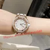 Women Watch 37mm Quartz Travel Time Inlay 32 pieces Diamond Girl Watches 15500ST Silicone Strap Sapphire mirror surface