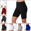 Pantaloncini da donna Pantaloni corti da fitness sottili da donna Pantaloncini estivi a vita alta Pantaloncini da ciclista inferiori Pantaloncini da ciclista aderenti Streetwear fe ClothingL24313