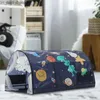 Tendas de brinquedo Tendas de brinquedo Tendas de brinquedos para crianças Tenda de brincar Casa 1.4m Portátil Criança Bebê Dobrável Dobrável Dos Desenhos Animados Pequena Casa Tenda Crianças Cama Tenda Princesa Tenda Q231221 L240313