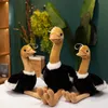 1pc 40cm50cm Simulation Ostrich Plush Toy Stuffed Lifelike Animal Doll Soft Bird Pillow Cute Gift For Kids Girl 240304