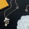 Damlery Jewlery Naszyjnik dla kobiet designerskie wisiorki Naszyjniki Wysokiej jakości luksusowy klasyczny naszyjnik biżuteria M00831 Vivienne Naszyjniki 4 style z pudełkiem