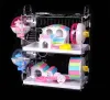 Cages szuflada Acryl CHAGE CAGE MAŁE PET HOUSE Transparent Oversizeid Villa Gwine Pig Basic Cage Toy gniazdo zabawek z rurą