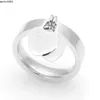 Złoty pierścień podwójne serce pierścionki dla kobiety projektant biżuterii róża srebrne zaręczyny luksus biżuterii man lady dziewczyna urodziny prezent ślubny rozmiar 6-10 7s7b