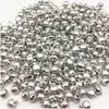 Beads Silver Aluminum Jingle Bells Charms Lacing Bell For Christmas Decorations DIY Jewelry Making Crafts204R