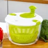 Outils séchage automatique déshydrateur de légumes salade fruits égouttoir panier passoire outils de cuisine à domicile 5L grande capacité