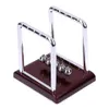 Ny design Early Fun Development Education Desk Toy Gift Newtons Cradle Steel Balance Ball Physics Science Pendulum357V