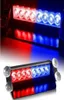 8LED CAR TRUCK Policja Strobe Flash Light Dash Agarm 3 Tryb migania RedBlue7493716