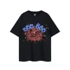 Zomer nieuwe mannen Spider555 T-shirt Designer High Street populaire mode High Street katoenen T-shirt met korte mouwen Ademend voor mannen en vrouwen