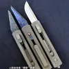 Camping Hunting Knives Titan Handle Binder Knife Tungsten Hammer TC4 Multifunktionell guillotin för pappersflykt Knife Outdoor Camping 240315