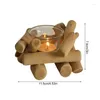 Bougeoirs rustique photophore bois flotté pays avec 10 bougies table pièce maîtresse bois flotté durable fournitures de décoration pour la maison