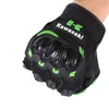 Велосипедные перчатки Kawasaki, мотоциклетные дышащие перчатки для гонок на пальцах, защита для спорта на открытом воздухе, езда по бездорожью, велосипед