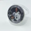 10 stuks The Mission Apollo 11 munt Neil NICHAEL Buzz astronaut held verzilverd 40 mm Lunar Probe Project maan decoratie Coin276l