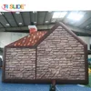 actividades al aire libre 6mLx5mWx4mH (20x16.5x13.2ft) Casa de pub irlandés inflable portátil en venta 2024 nuevo patio trasero Tienda de fiesta inflable para bar de cerveza