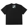 WE11DONE Дизайнерская мужская футболка с короткими рукавами из чистого хлопка с горячим тиснением водными алмазами
