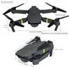 Drones E58 Afstandsbediening HD Dual Camera Drone Allround LED-verlichting Gebaar Foto's maken Headless-modus 360 Tumbling 24313