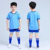Personnaliser Imprimer Football Jerseys Uniformes Enfants Garçons Football Formation Costume Hommes Séchage Rapide Futbol Team Sports Set Sportswear Vêtements 240305
