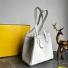 Designer Bag origami handväska Luxurys berömda kvinnors modemärke äkta läderdam två storlek med låda