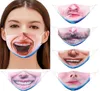 Masque buccal universel réutilisable en coton anti-poussière, lavable, imprimés amusants, couvre-visage de styliste, Masks2214630