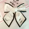 Hot High Quality Designer Barrettes Girls Hairpin Classic Letter Hair Clips Luxury Hair Clips Fashion Women bow pannband hårtillbehör