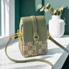 Tendência simples e elegante mini bolsa feminina para celular senmeng pequena e fresca de um ombro crossbody