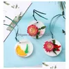 Candles Wardrobe Aromatherapy Beex Candle Tablet Orange Amber Bluebell Fragrance Pendant Drop Delivery Home Garden Dh3Kw