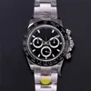 Motre be luxe luxury Watch wristwatch 40mm N4130 chronograph mechanical movement 904L steel case men watches designer watchs wristwatches Relojes