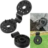 Netze 40 stücke Outdoor Camping Sonnenschutz Net Clip Gewächshaus Schatten Tuch Fix Clamp Weiß Schwarz Kunststoff Zaun Netting Haken garten Werkzeuge