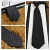 Neck Ties 2023 aa Men Necktie Design Mens Ties Fashion Neck Tie Stripes Pattern Embroidery Luxurys Designers Business Cravate Neckwear L240313