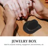 Jewelry Pouches Cowboy Hat Box Earring Storage Bracelet Holder Organizer Small Case Hats