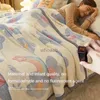 Comforters sätter nya fleece multifunktionella ullfilt YQ240313