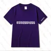 Mens Designers T Shirt Man Womens tshirts With Ess Letters Print Cotton Short Sleeves Summer Shirts Men Loose Tees EUR size XS-XXL