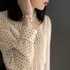 Блузка женская, свободная, элегантная, женская, модная, в стиле Харадзюку, универсальная, простая, в Корейском стиле, винтажная, шикарная, в стиле ретро, мягкая 240329