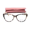 Date desig femmes papillon cateye planche lunettes complètes cadre SVO4 53-18-140 mode dame cadre optique double couleur pour lunettes de vue lunettes étui complet