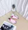 Luxury Baby Sneakers Designer Letter Printing Kids Sticked Shoes Storlek 26-35 Box Protection Slip-On Child Casual Shoes 24mar