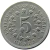 США 1866 щит с лучами пять центов cCraft никелевая копия монет продвижение заводские аксессуары для дома226u