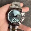 Motre be luksus luksus zegarek na rękę 40 mm N4130 Chronograph Mechanical Ruch 904l stalowa obudowa męskie zegarki designerskie zegarki zegarki