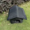 Mats Outdoor Cat House Outdoor Cat House Weatherproof Indoor Dog House Thickened Weatherproof Tent Winter Warm Stray Cats Shelter