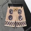 Hommes de haute qualité portent des shorts de créateurs Summer Casual Street Wear Séchage rapide Maillots de bain Plaid rayé Lettre Imprimer Beach Resort Pantalons de plage Taille asiatique M-3XL