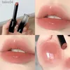 Lipstick Fashion Wavy Black Tube Lip Gloss Glass Lip Makeup Crystal Lipgloss Long Lasting Moisturizing Liquid Lipstick Lip Tint Cosmetics 240313