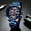 Montre de sport hommes CURREN mode montre à quartz en acier inoxydable loisirs montre d'affaires montre pour hommes Relojes montre