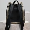 Zaino da viaggio di design per uomo, borsone da esterno di alta qualità, di lusso, di grande capacità, borsa a tracolla con tasca per laptop nera