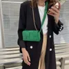 Negozi scontati Borsa a tracolla monospalla Tendenza versatile Piccola piazza New Grass Green Catena intrecciata da donna Autunno e inverno Versione coreana