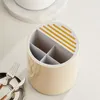 Kitchen Storage Chopsticks Holder Rotatable Utensil Cutlery Drainer Plastic Chopstick Spoon Rack For Accesssory