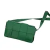 Negozi scontati Borsa a tracolla monospalla Tendenza versatile Piccola piazza New Grass Green Catena intrecciata da donna Autunno e inverno Versione coreana