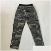 Mens Pants Mtiple Pockets Camouflage Men Women 1 Best-Quality Cargo Trousers Drop Delivery Apparel Clothing Ot4O6